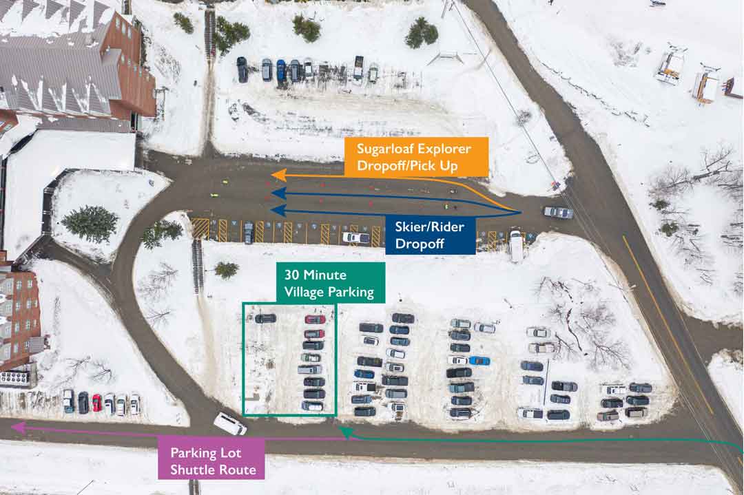 map of parking lot